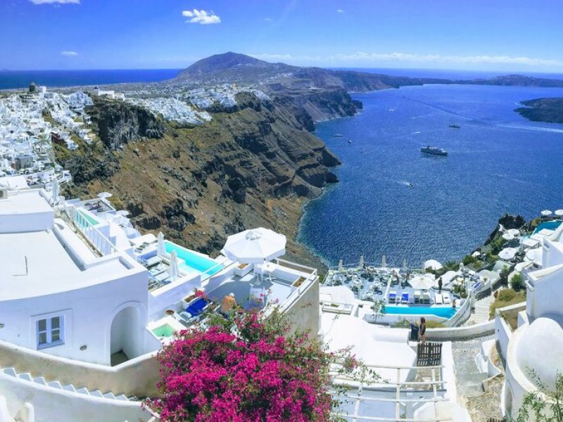 Santorini Guided Sightseeing Private Tour